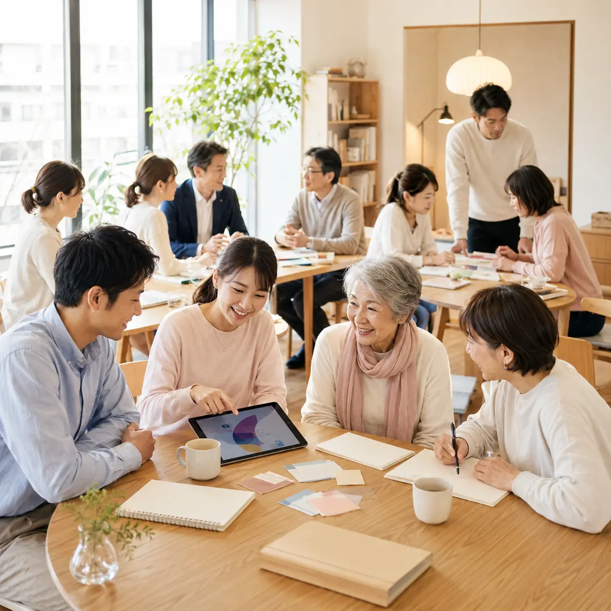 AIや地域活動などを学び合うSUNIVA LIFE Academyの仲間