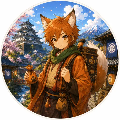 SUNIVAキャラクター・狐