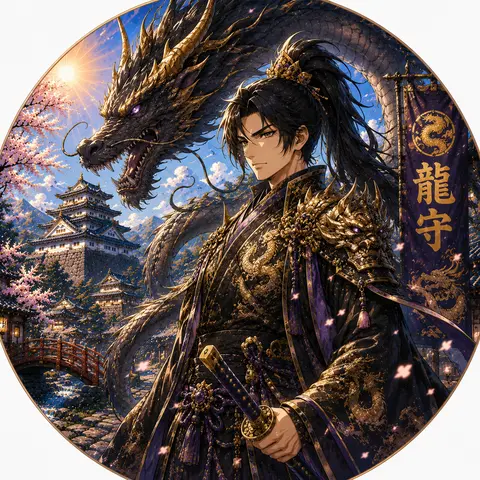 SUNIVAキャラクター・龍守