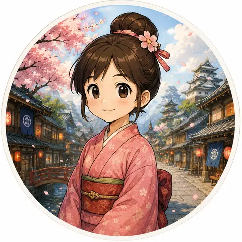 SUNIVAキャラクター・町娘