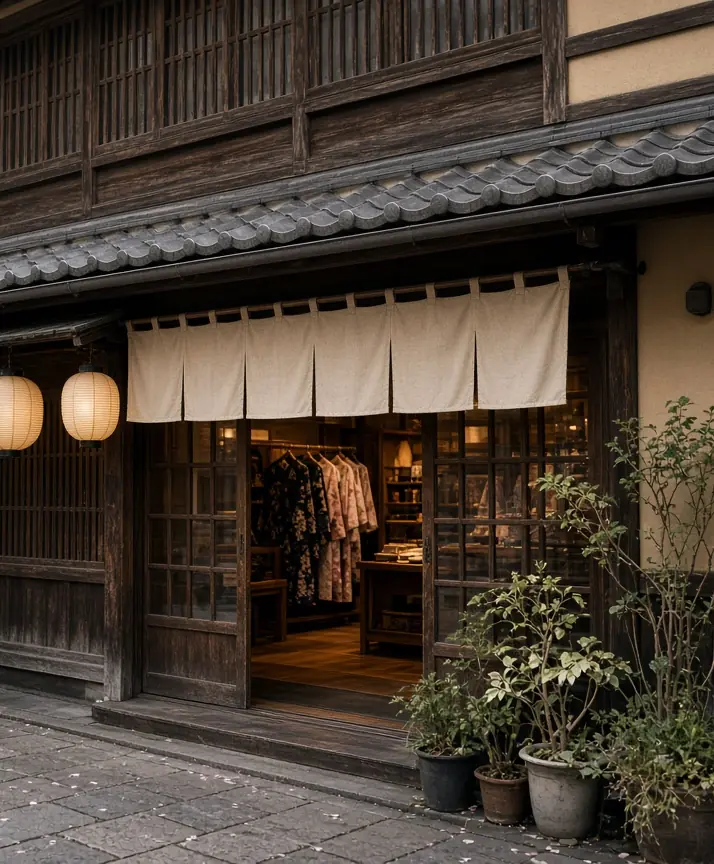 現実の店先
